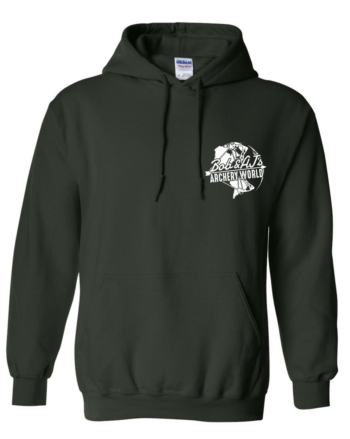 Bob And AJ Archery Unisex Hoodie White Logo