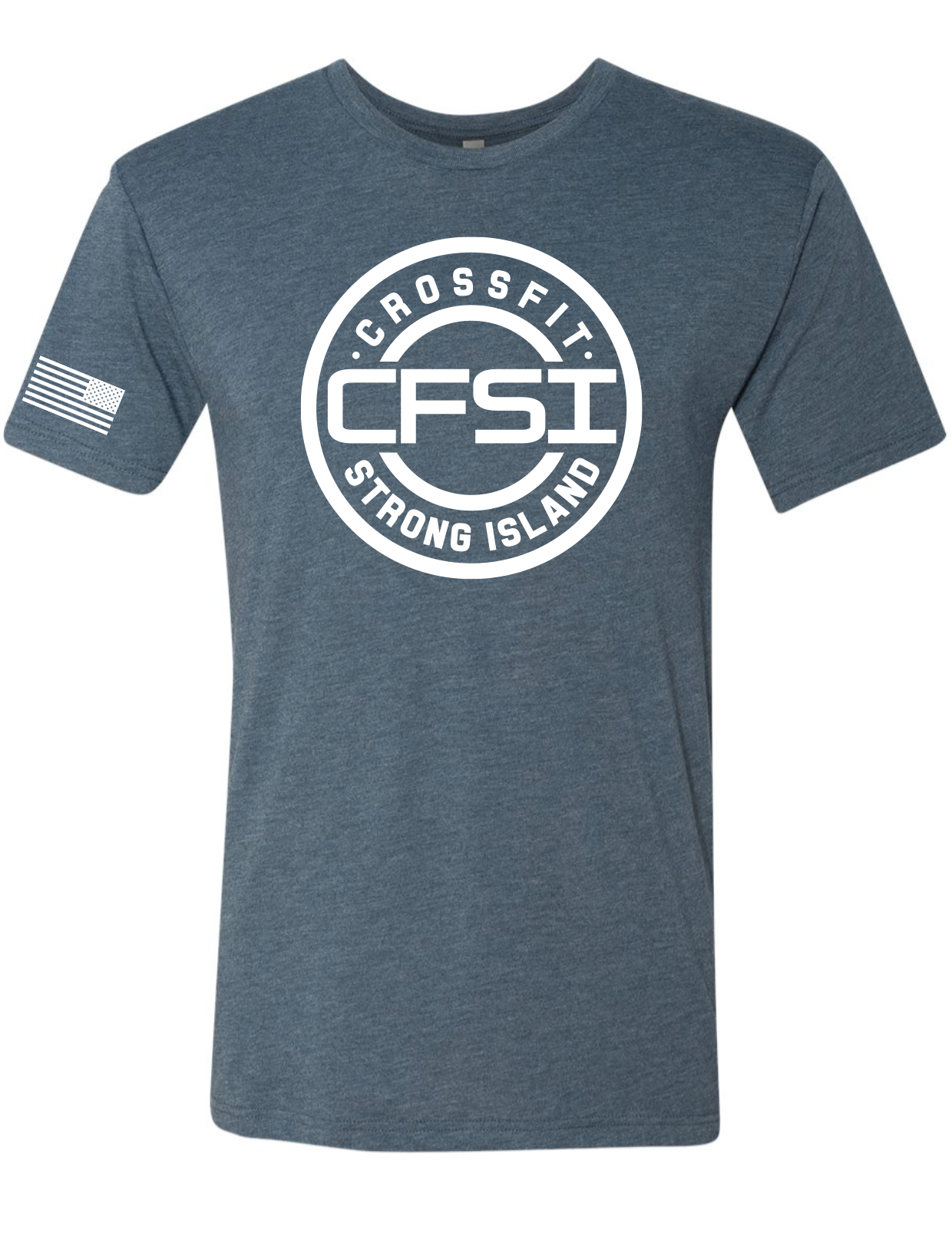 CrossFit Strong Island Men Tee Big Circle 6010