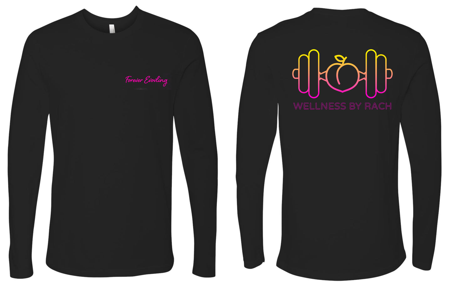 Wellness By Rachael Unisex Long Sleeve Tee 3501