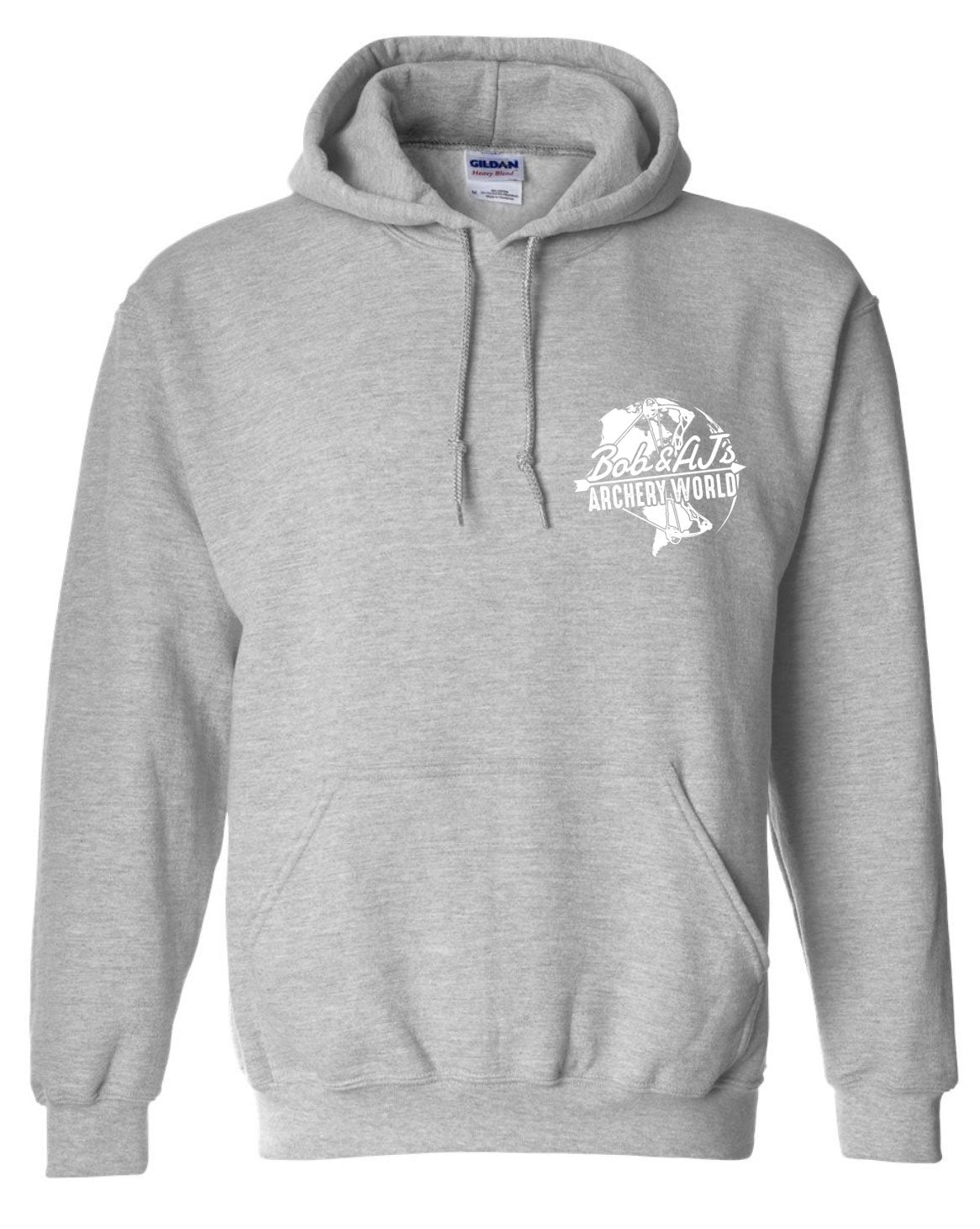 Bob And AJ Archery Unisex Hoodie White Logo