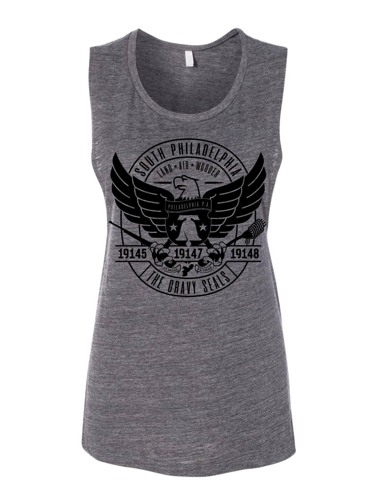 Philadelphia Gravy Seals Ladies Muscle Tank