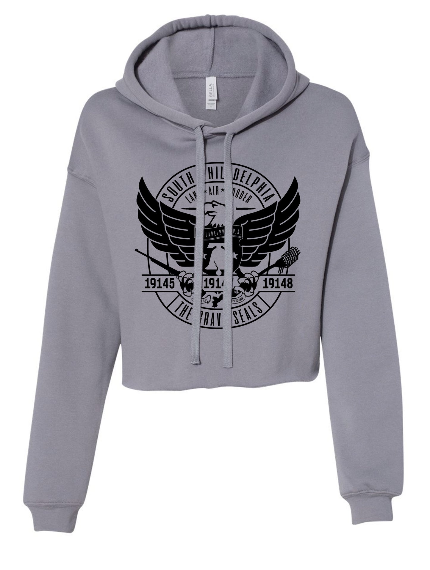 Philadelphia Gravy Seals Cropped Hoodie