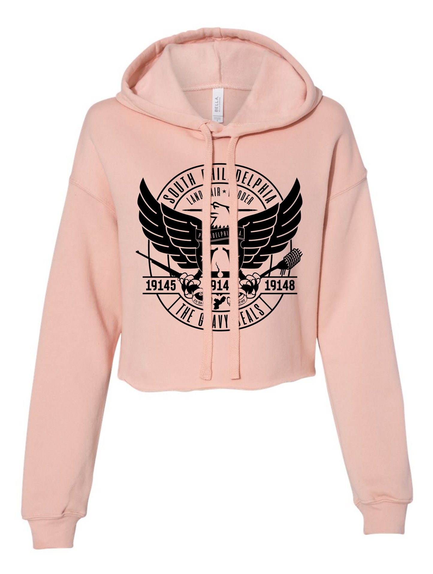 Philadelphia Gravy Seals Cropped Hoodie