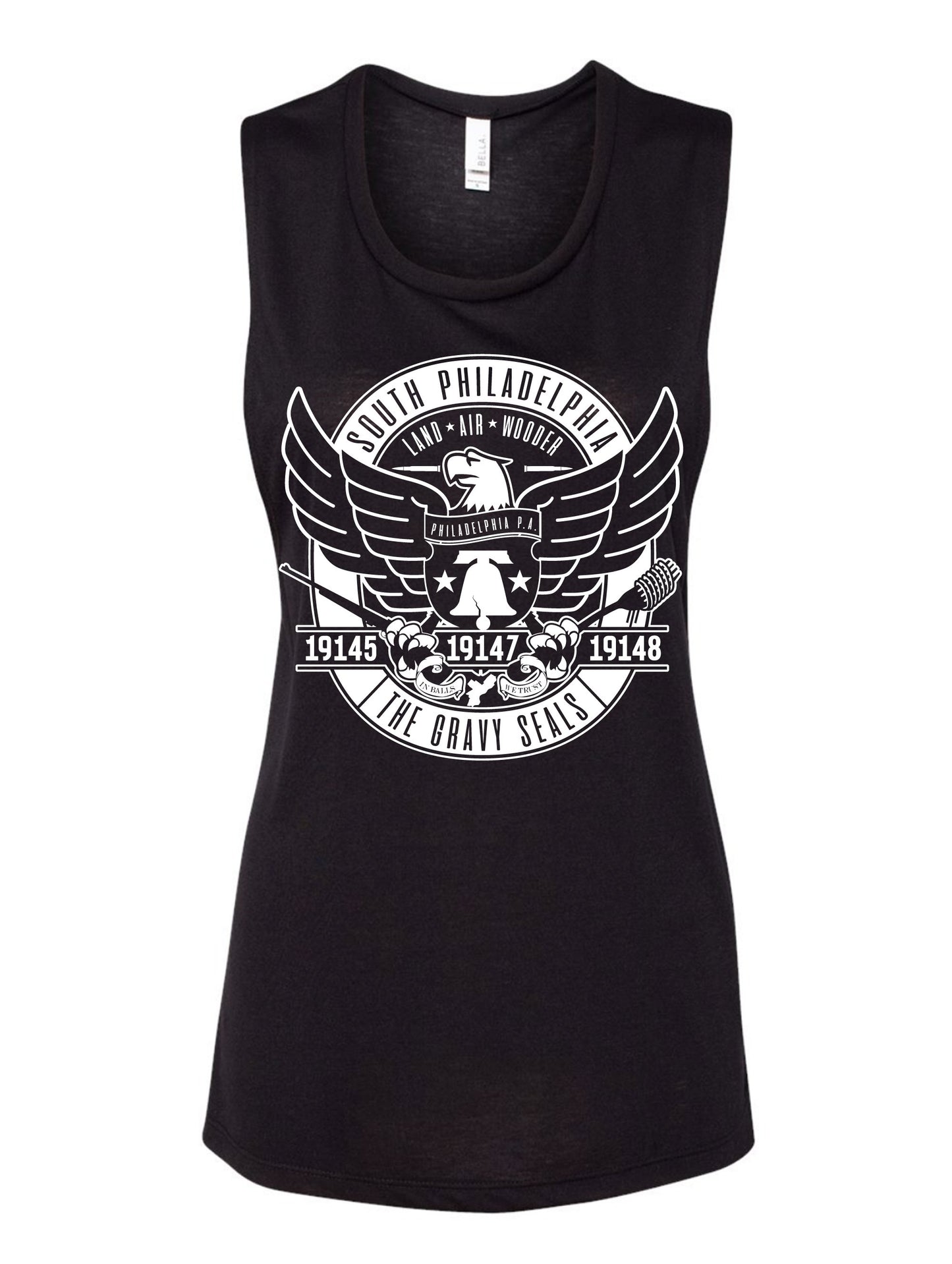 Philadelphia Gravy Seals Ladies Muscle Tank