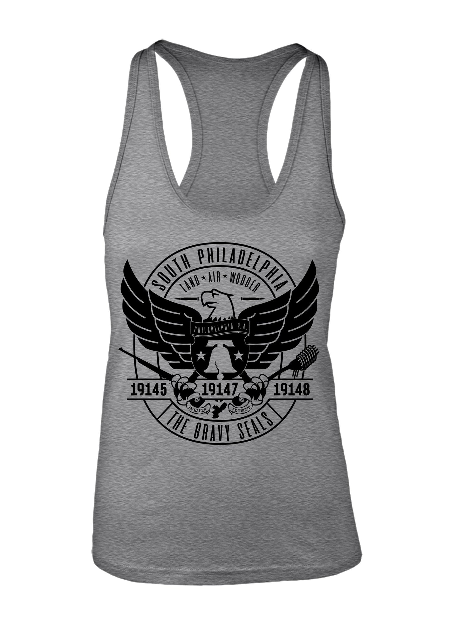 Philadelphia Gravy Seals RacerBack Tank Top