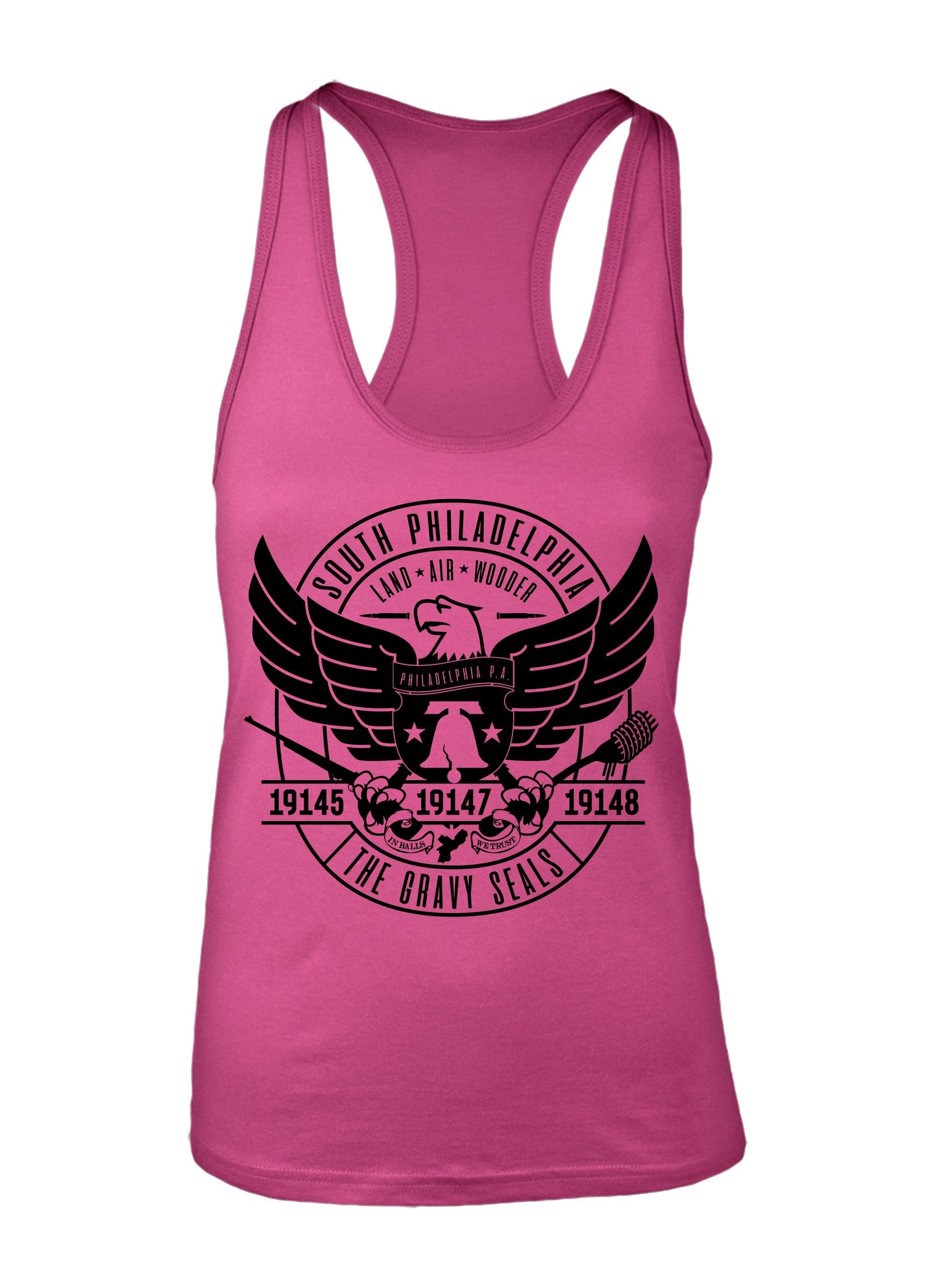 Philadelphia Gravy Seals RacerBack Tank Top