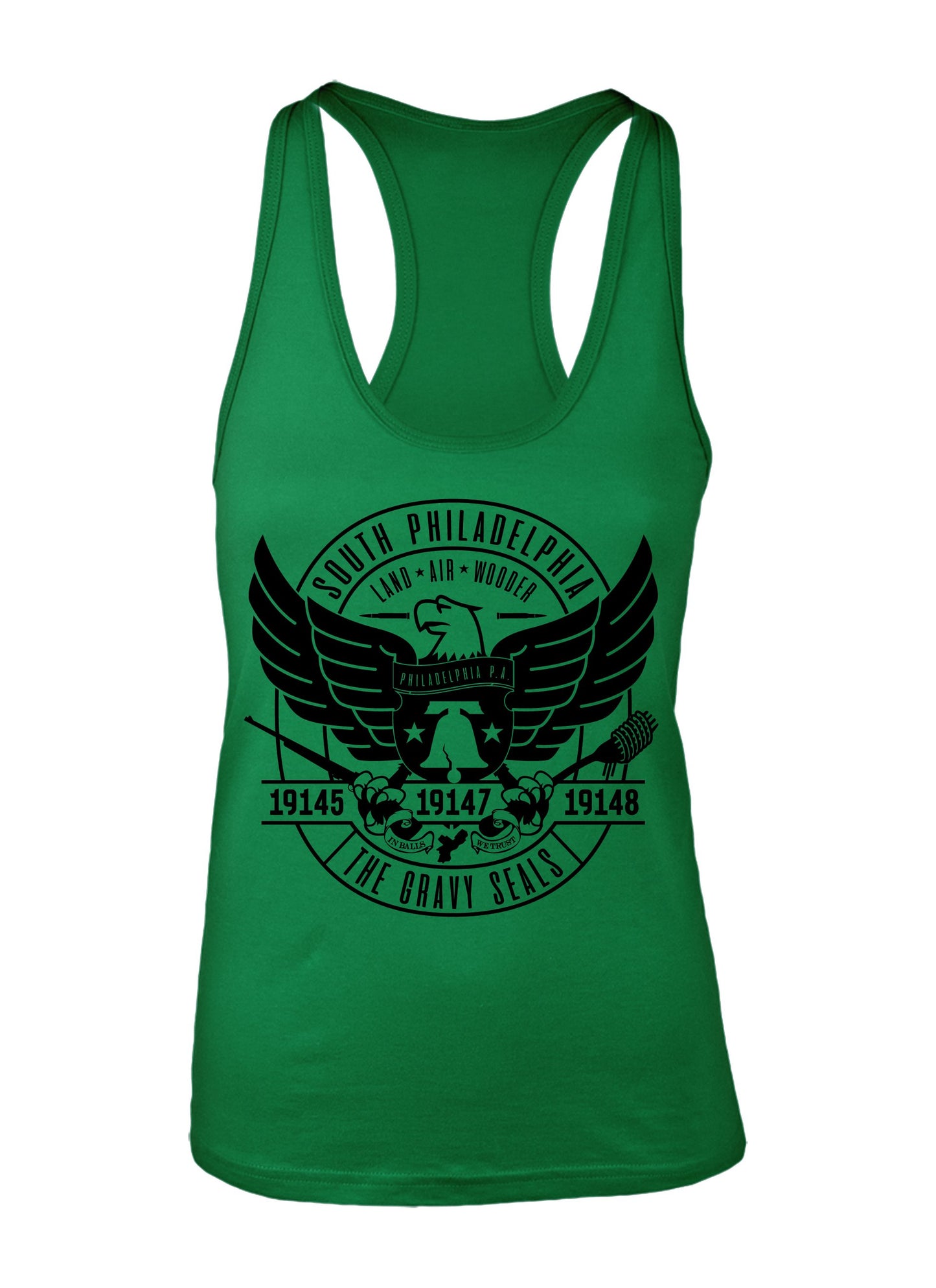 Philadelphia Gravy Seals RacerBack Tank Top