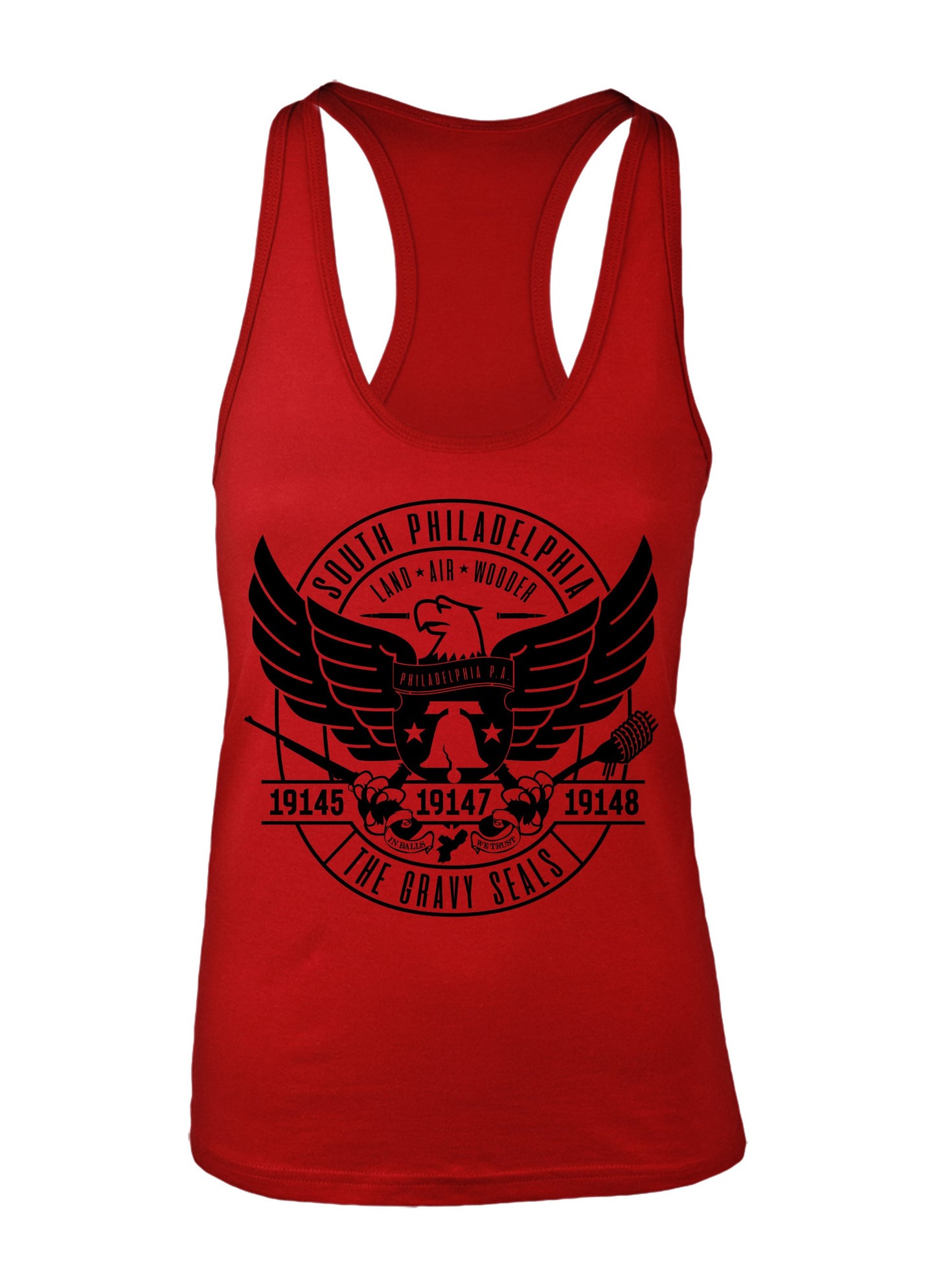 Philadelphia Gravy Seals RacerBack Tank Top