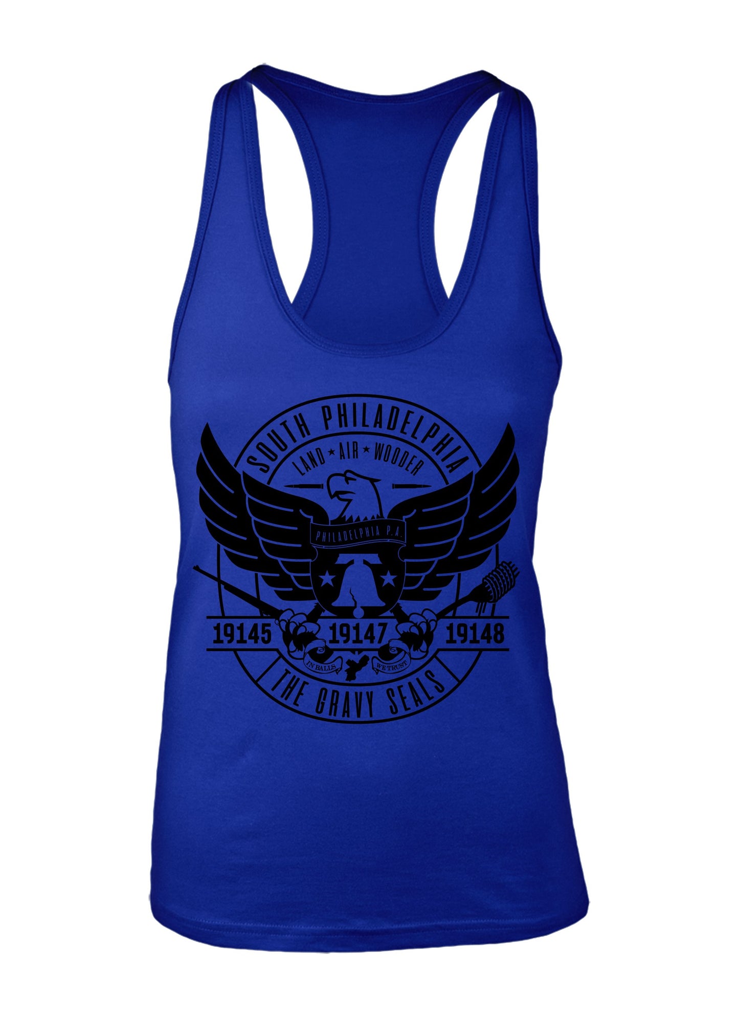Philadelphia Gravy Seals RacerBack Tank Top