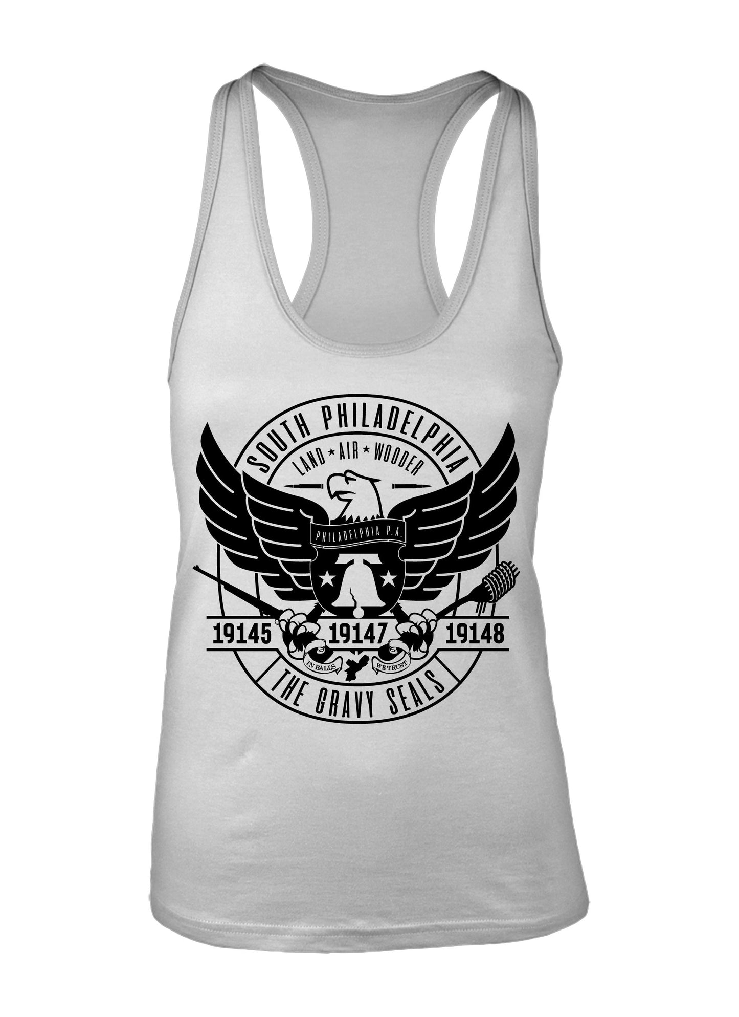 Philadelphia Gravy Seals RacerBack Tank Top