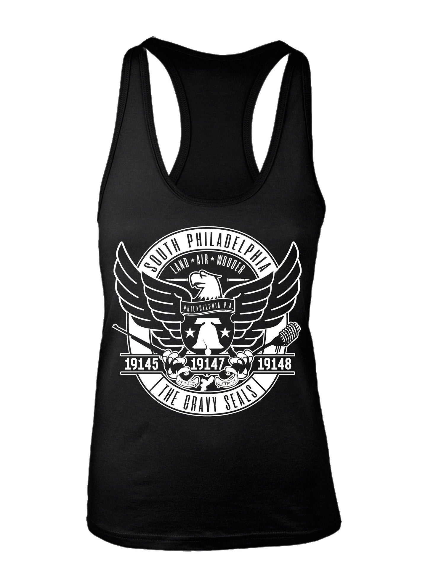Philadelphia Gravy Seals RacerBack Tank Top
