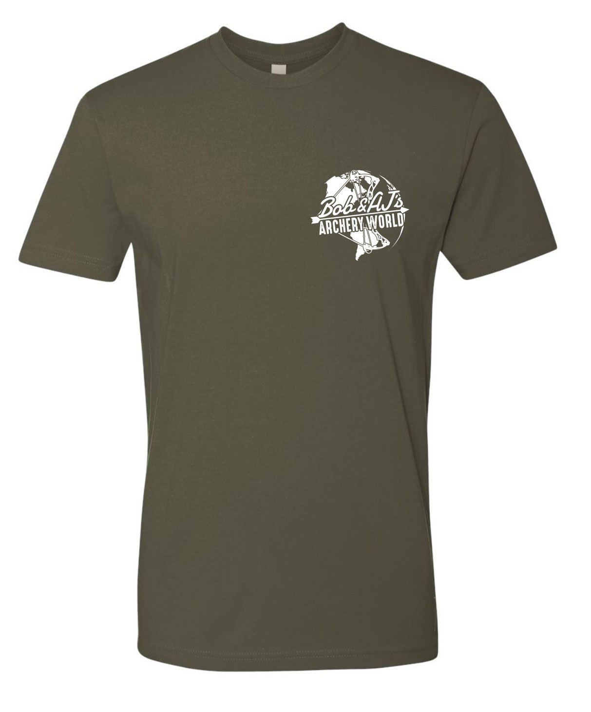 Bob And AJ Archery Men's Tee White Logo