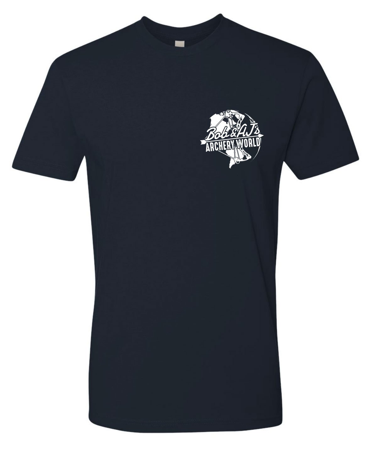 Bob And AJ Archery Men's Tee White Logo