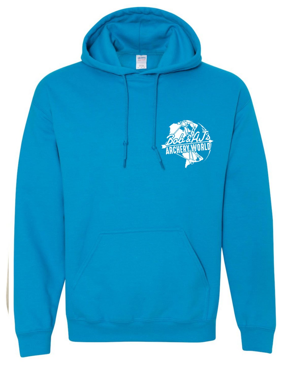 Bob And AJ Archery Unisex Hoodie White Logo