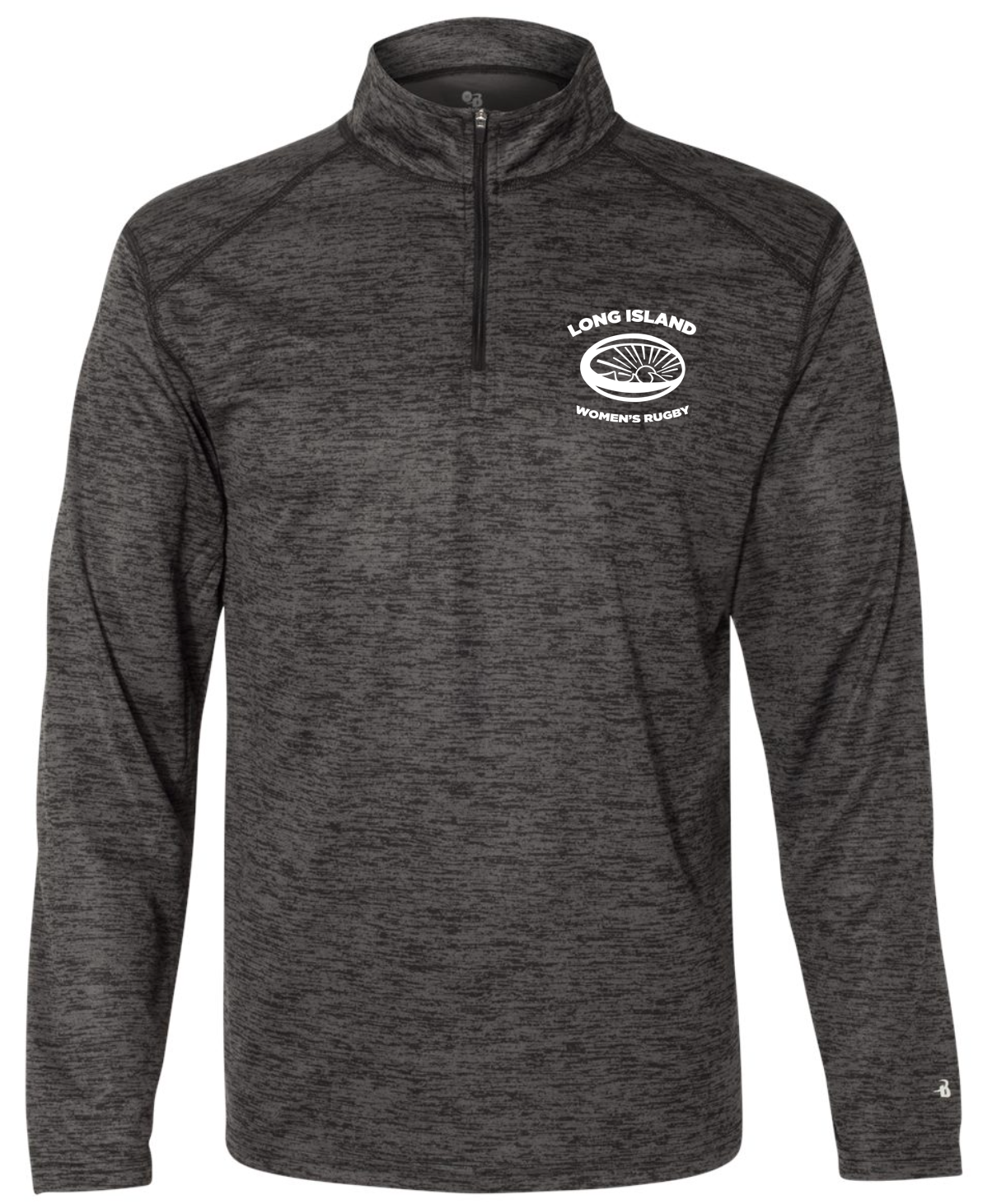 Women's Rugby Quarter Zip Pullover 4172