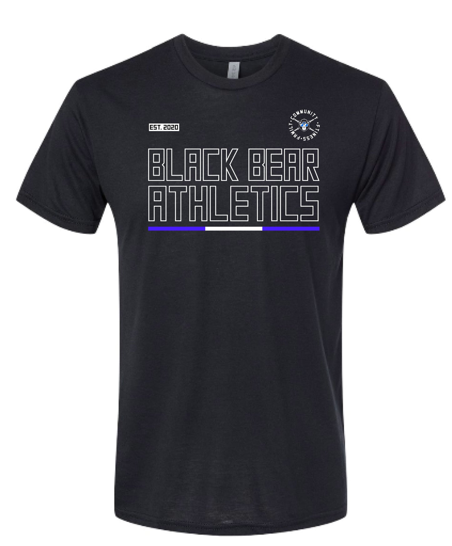 Black Bear Athletics Team Bear Men Tee