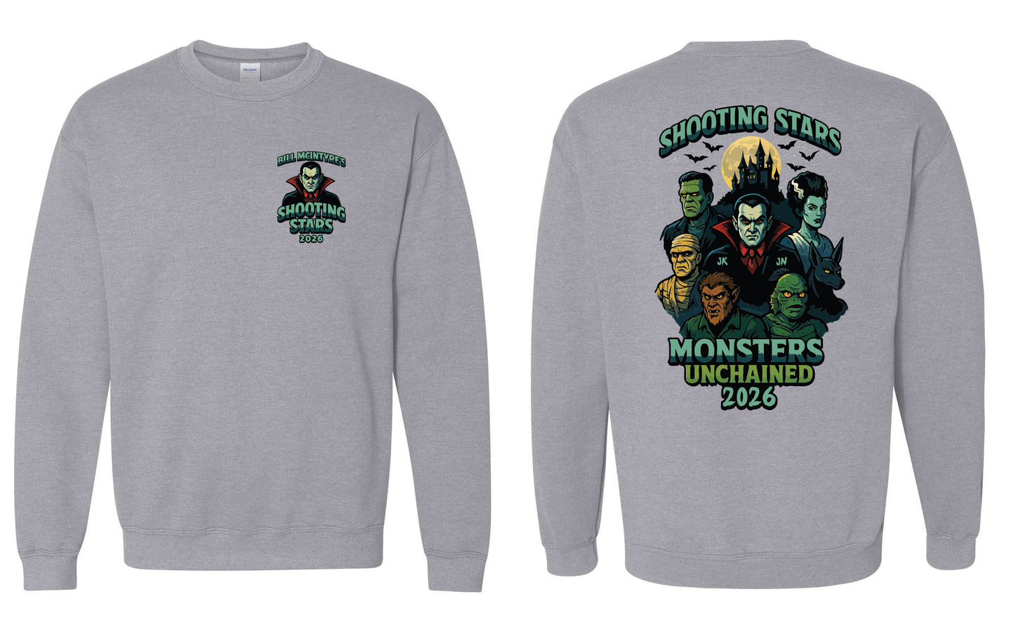 Shooting Stars Monsters Unchained 2026 Unisex Heavy Blend™ Crewneck Sweatshirt - 18000