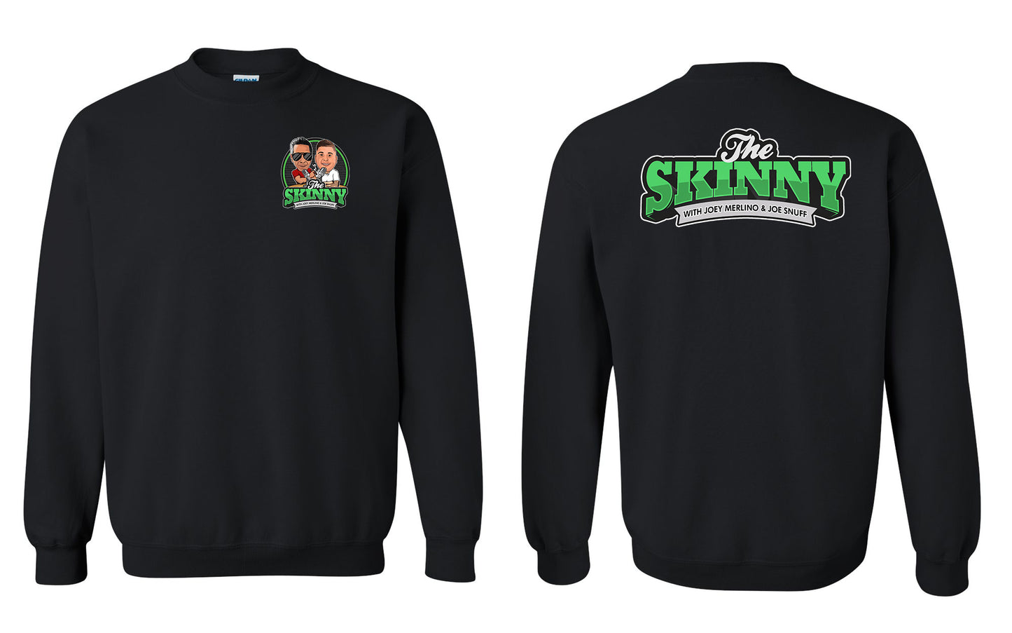 The Skinny Cartoon Joey Merlino & Lil Snuff Logo Clothing