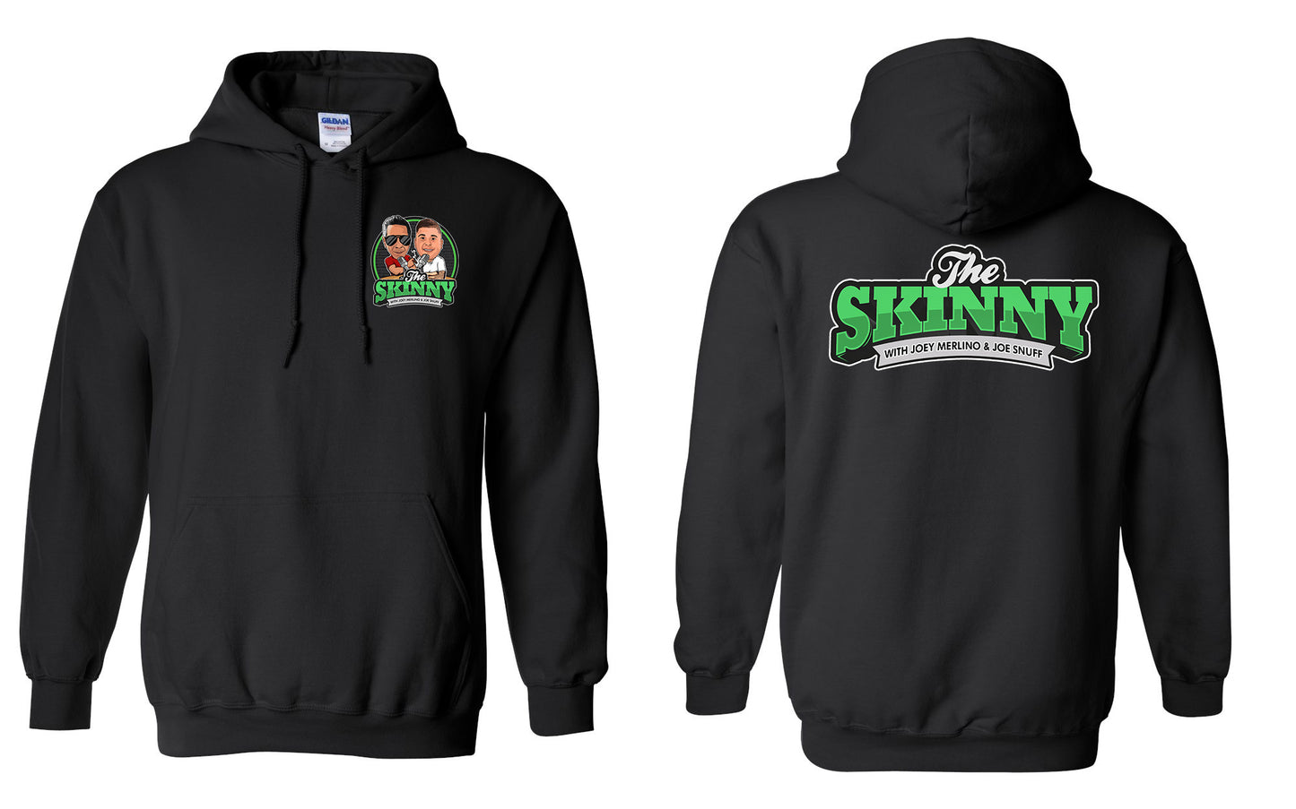 The Skinny Cartoon Joey Merlino & Lil Snuff Logo Clothing