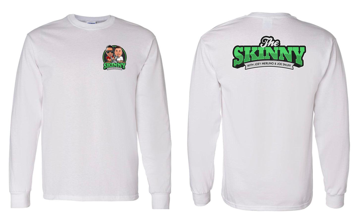 The Skinny Cartoon Joey Merlino & Lil Snuff Logo Clothing