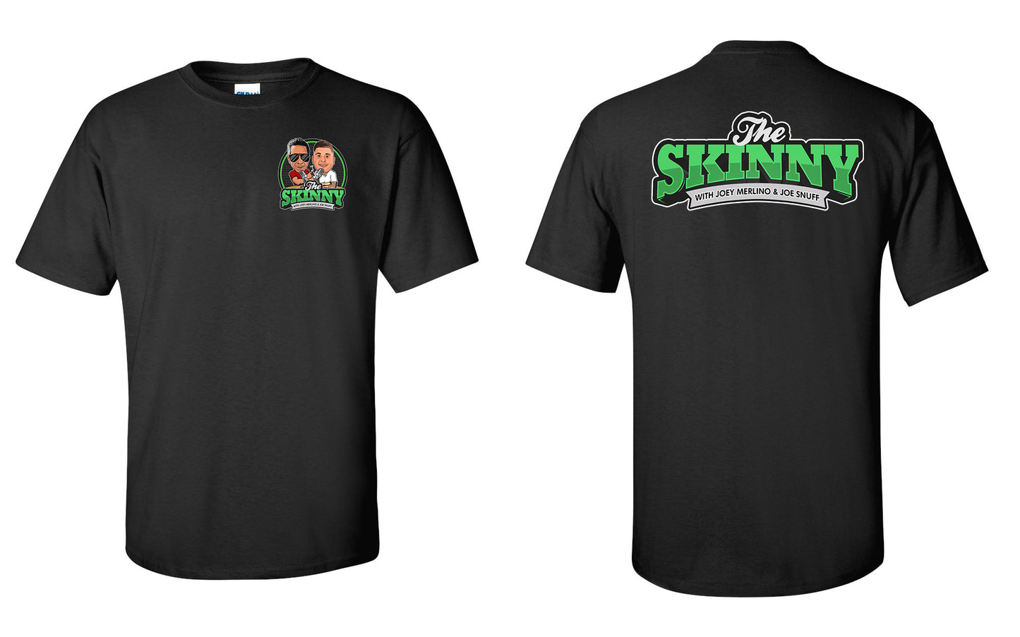 The Skinny Cartoon Joey Merlino & Lil Snuff Logo Clothing