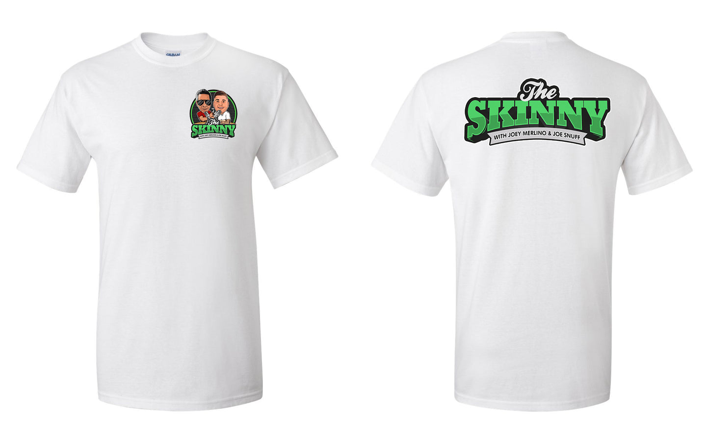 The Skinny Cartoon Joey Merlino & Lil Snuff Logo Clothing