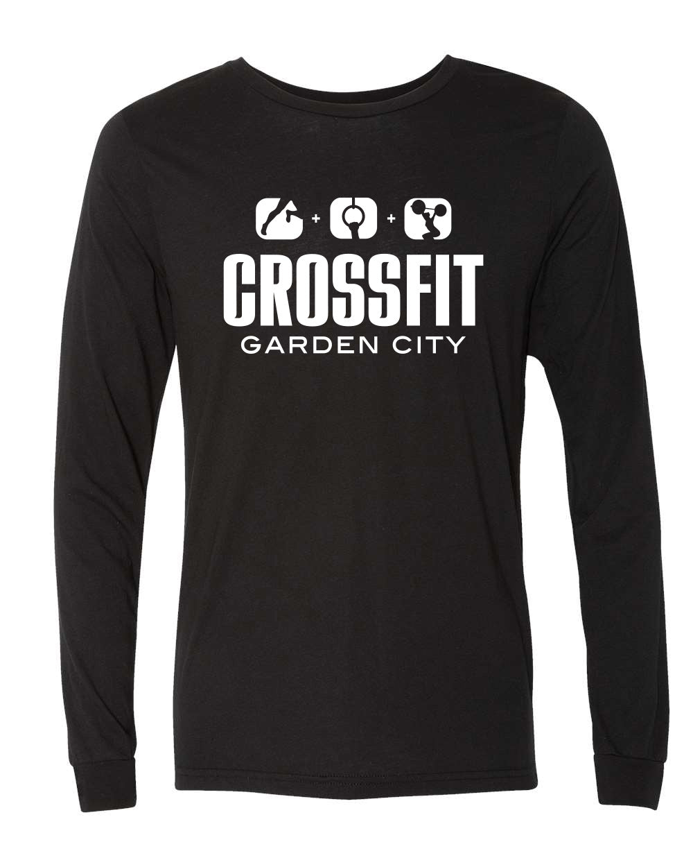 CrossFit Garden City Unisex Triblend Long Sleeve Tee - 3513