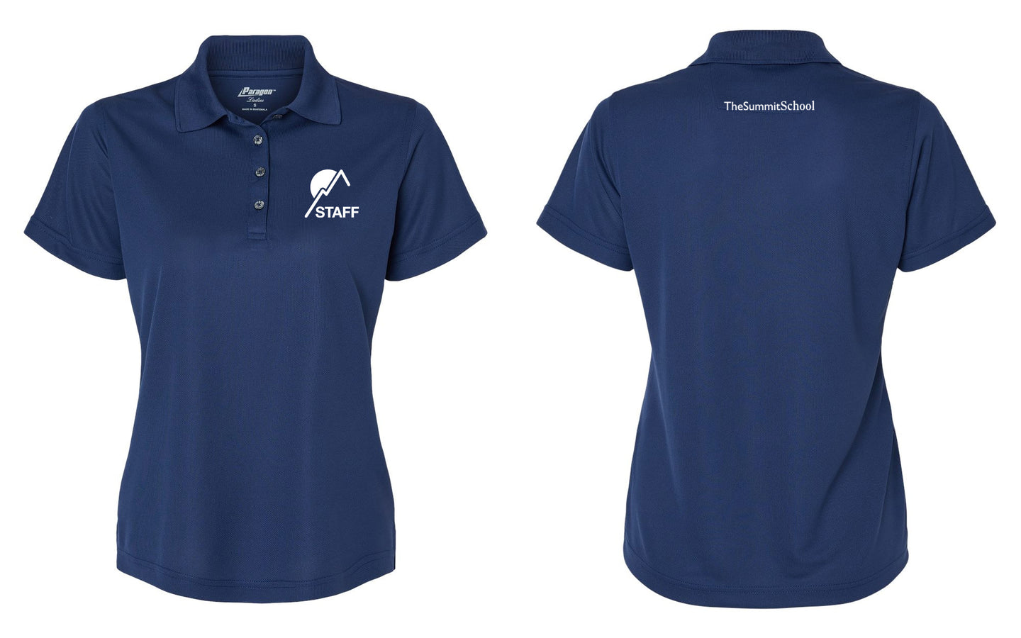 The Summit School Staff Logo Women's Saratoga Performance Mini Mesh Polo - 104