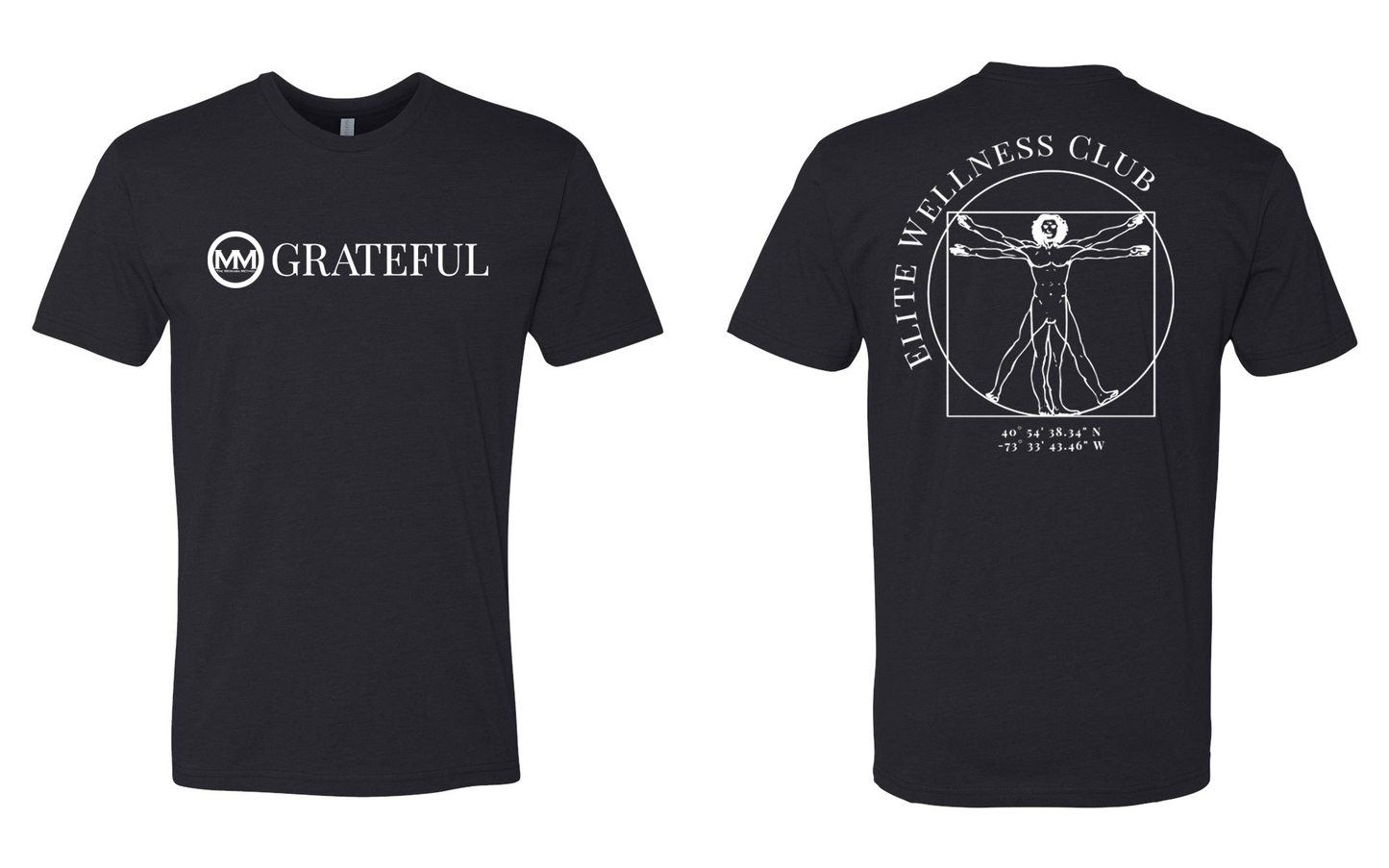 The Merkaba Method Grateful Black Unisex Tee 6210
