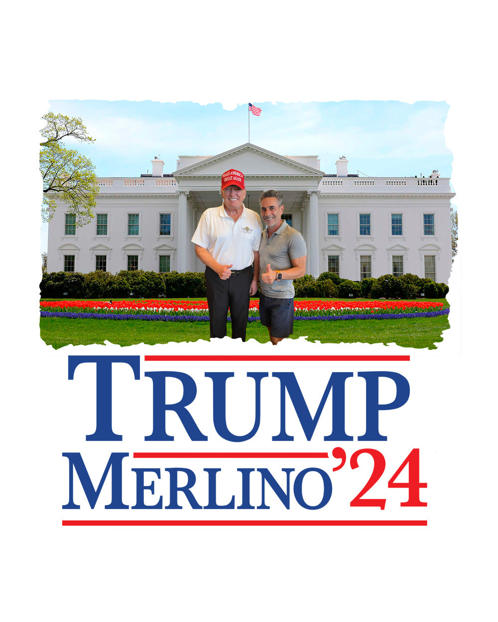 The Skinny Trump Merlino '24 Clothing