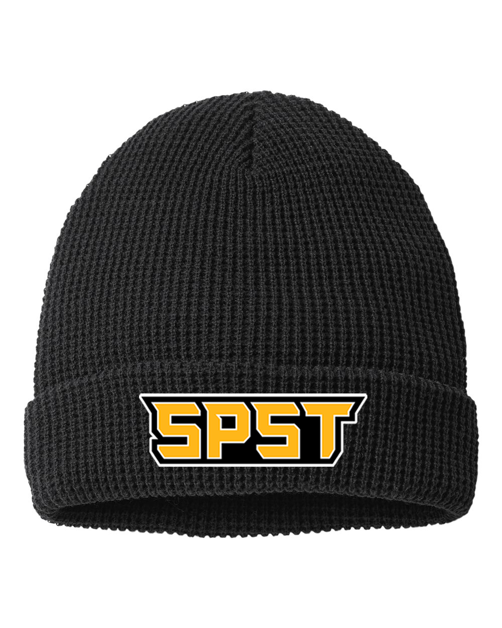 SPST Logo Waffle Cuffed Beanie - 146R