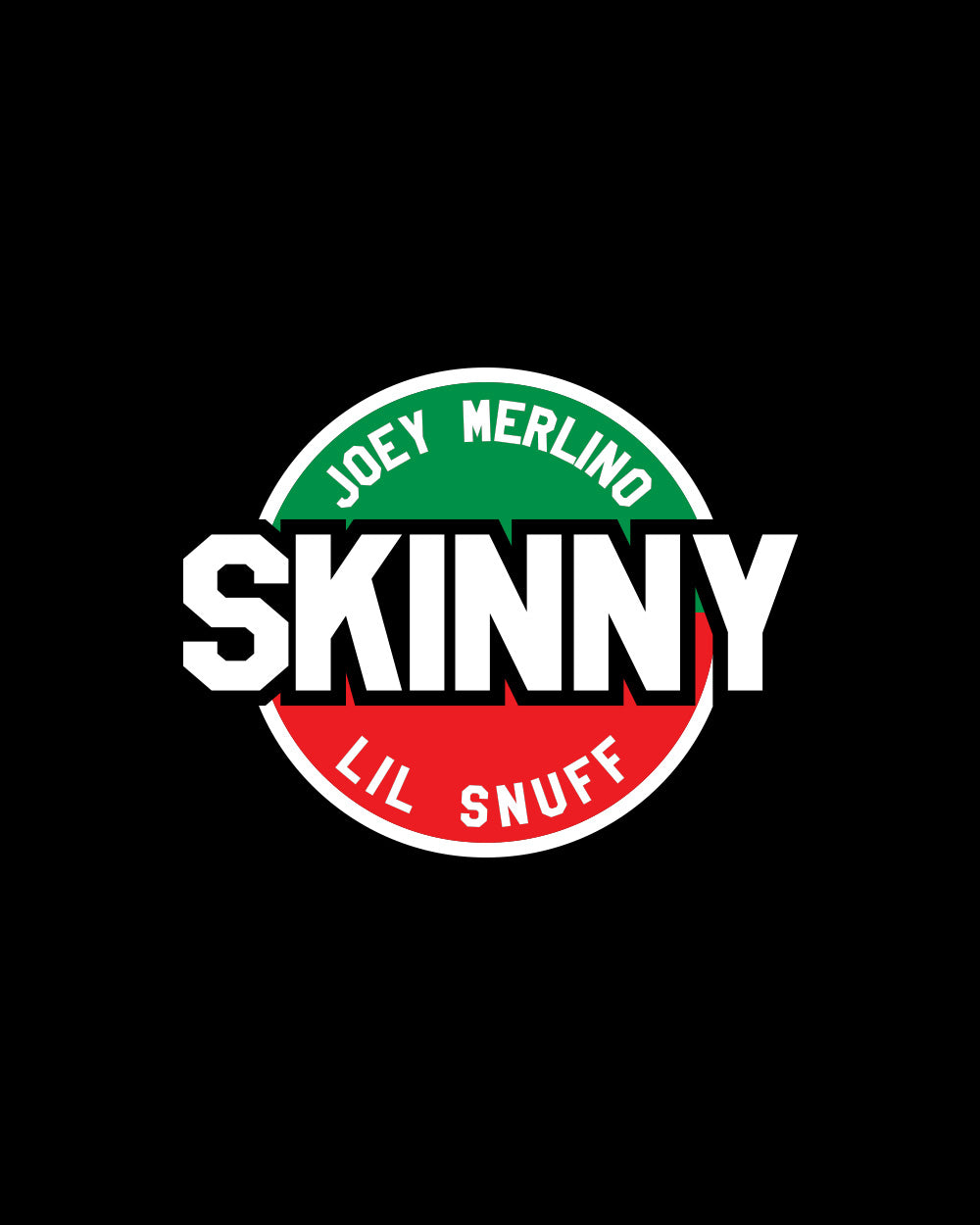 The Skinny Italian Flag Logo Variation Clothing