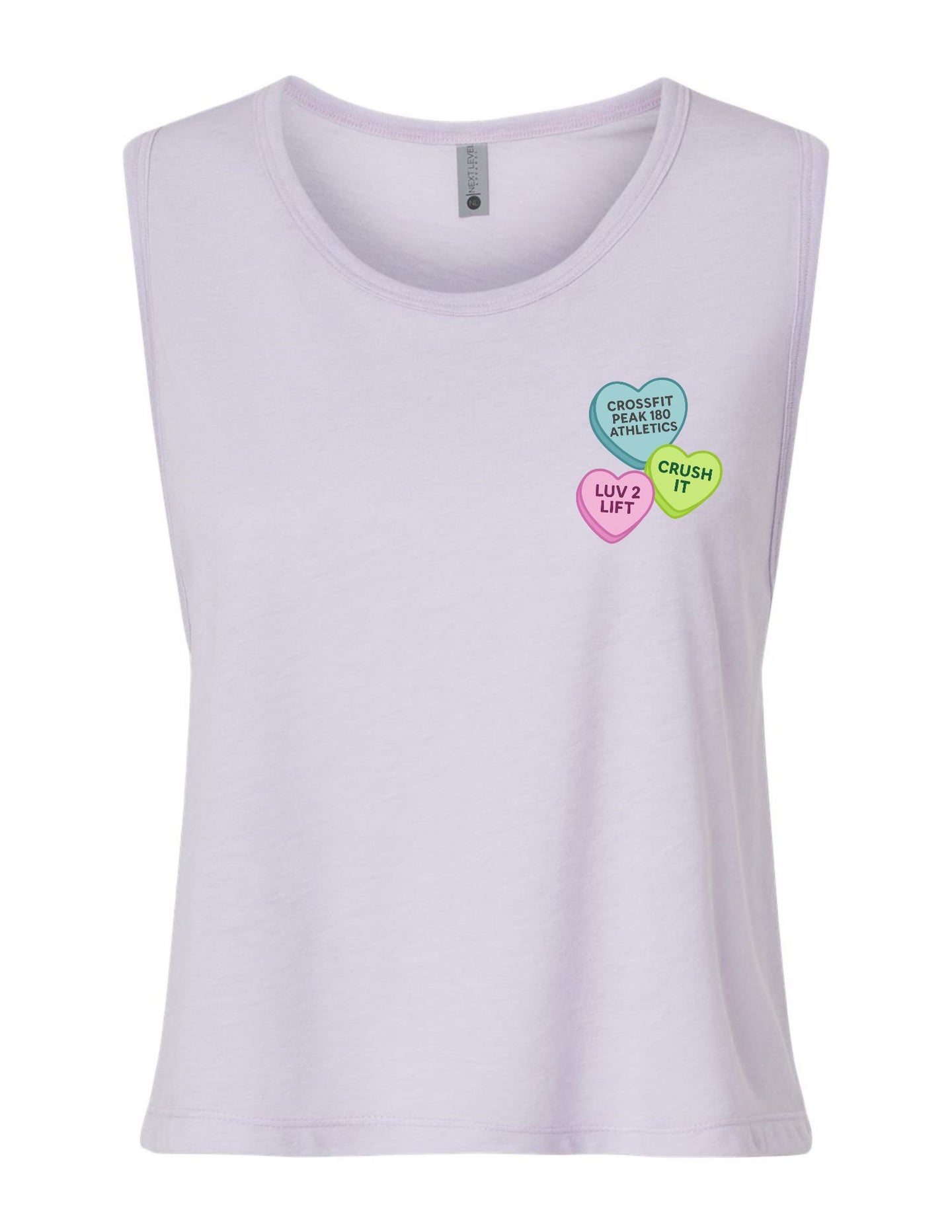 Peak 180 Valentine's Women's Festival Crop Tank - 5083