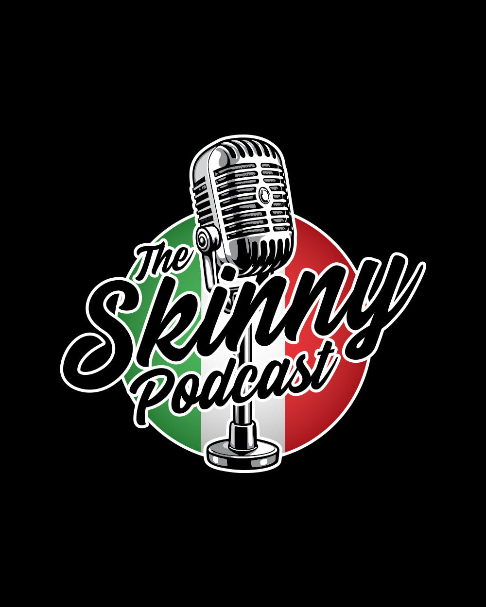 The Skinny Podcast Microphone Clothing