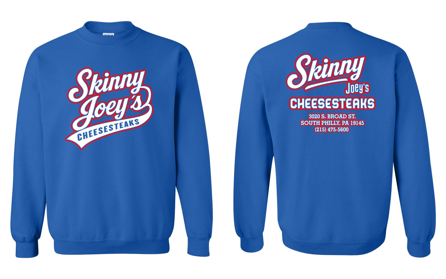 Skinny Joey's Cheesesteaks Philly Basketball Clothing