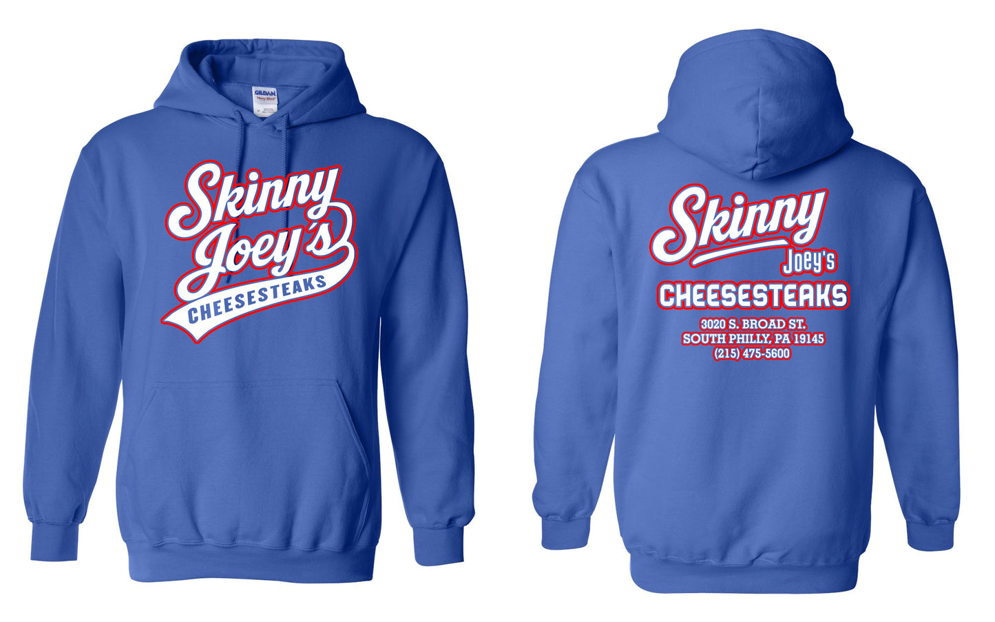 Skinny Joey's Cheesesteaks Philly Basketball Clothing