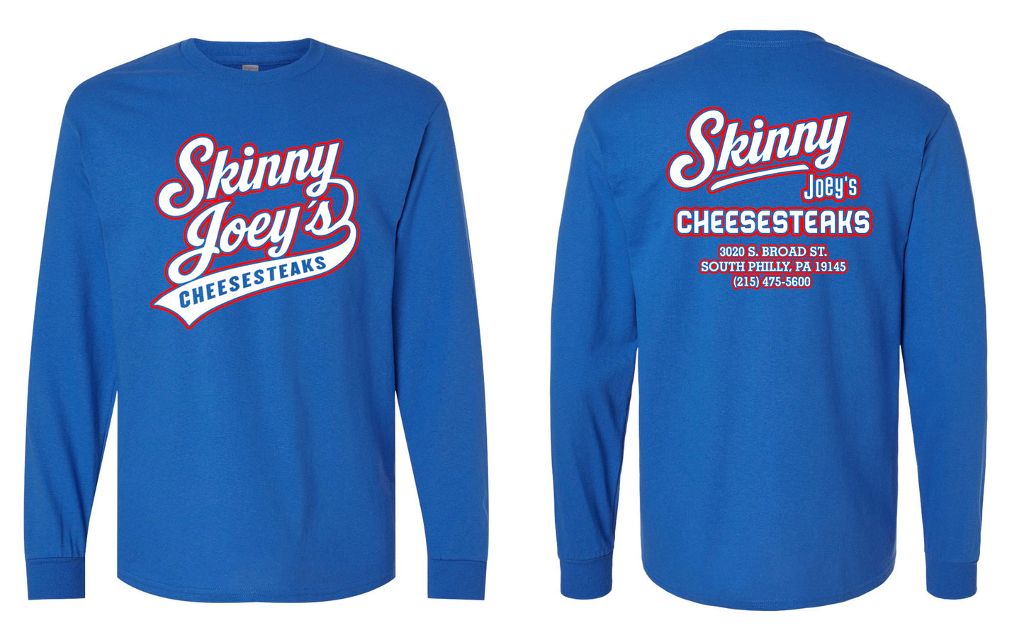 Skinny Joey's Cheesesteaks Philly Basketball Clothing