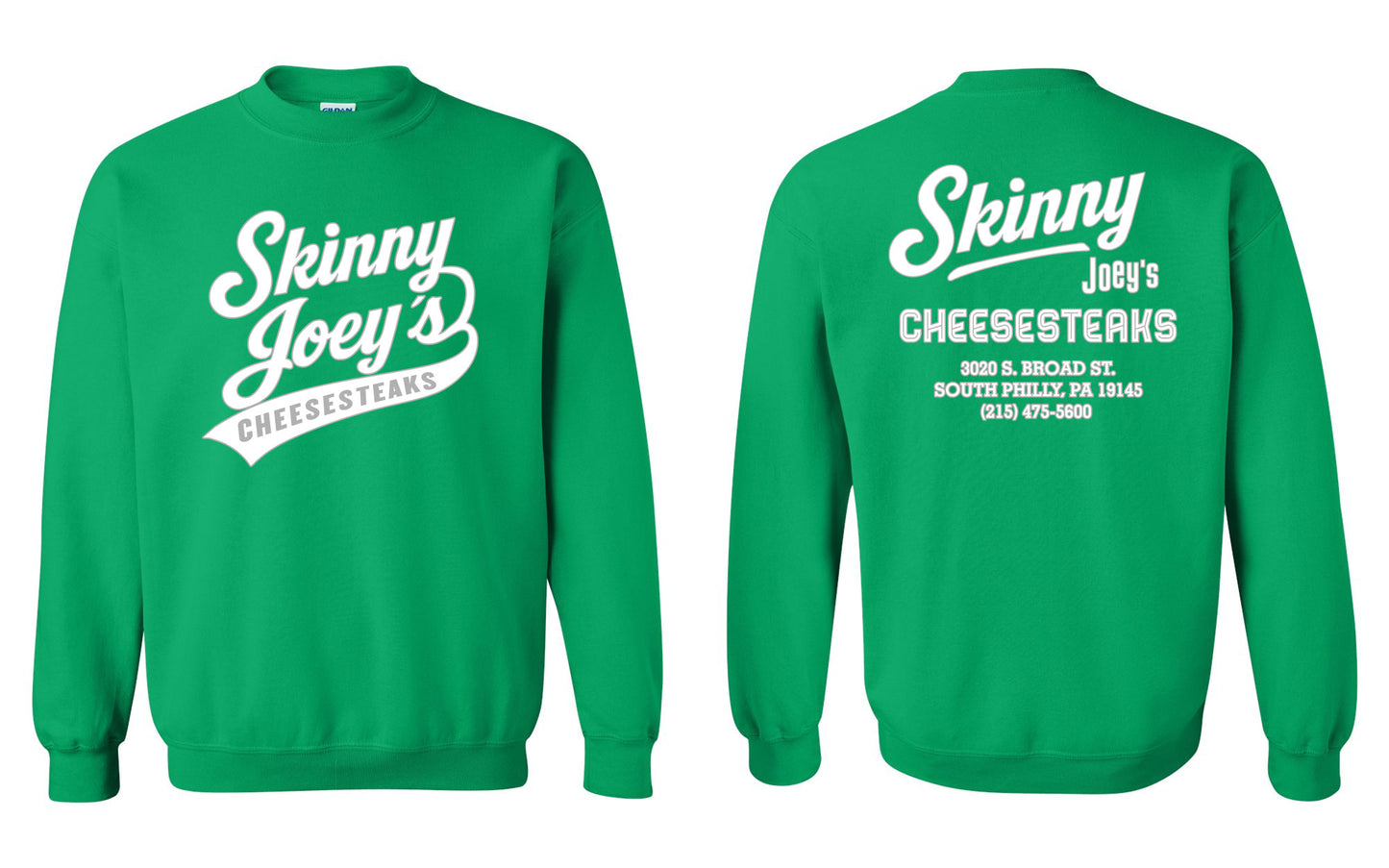 Skinny Joey's Cheesesteaks Philly Football Clothing