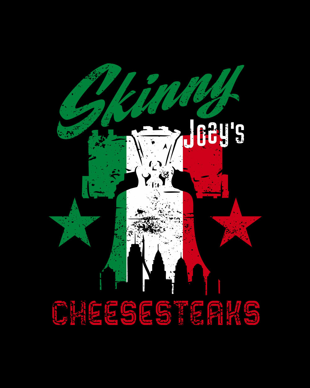 Skinny Joey's Cheesesteaks Liberty Bell Clothing