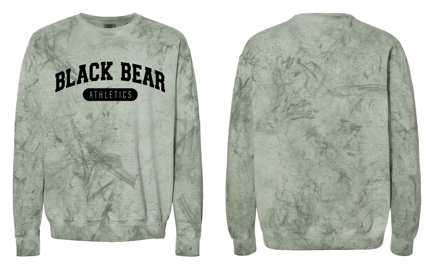 Black Bear Athletics Unisex Colorblast™ Crewneck Sweatshirt - 1545