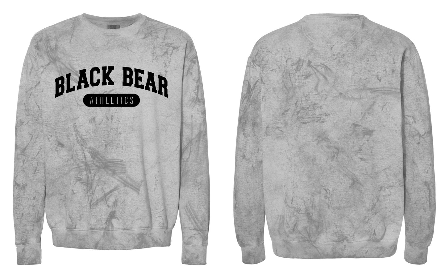 Black Bear Athletics Unisex Colorblast™ Crewneck Sweatshirt - 1545