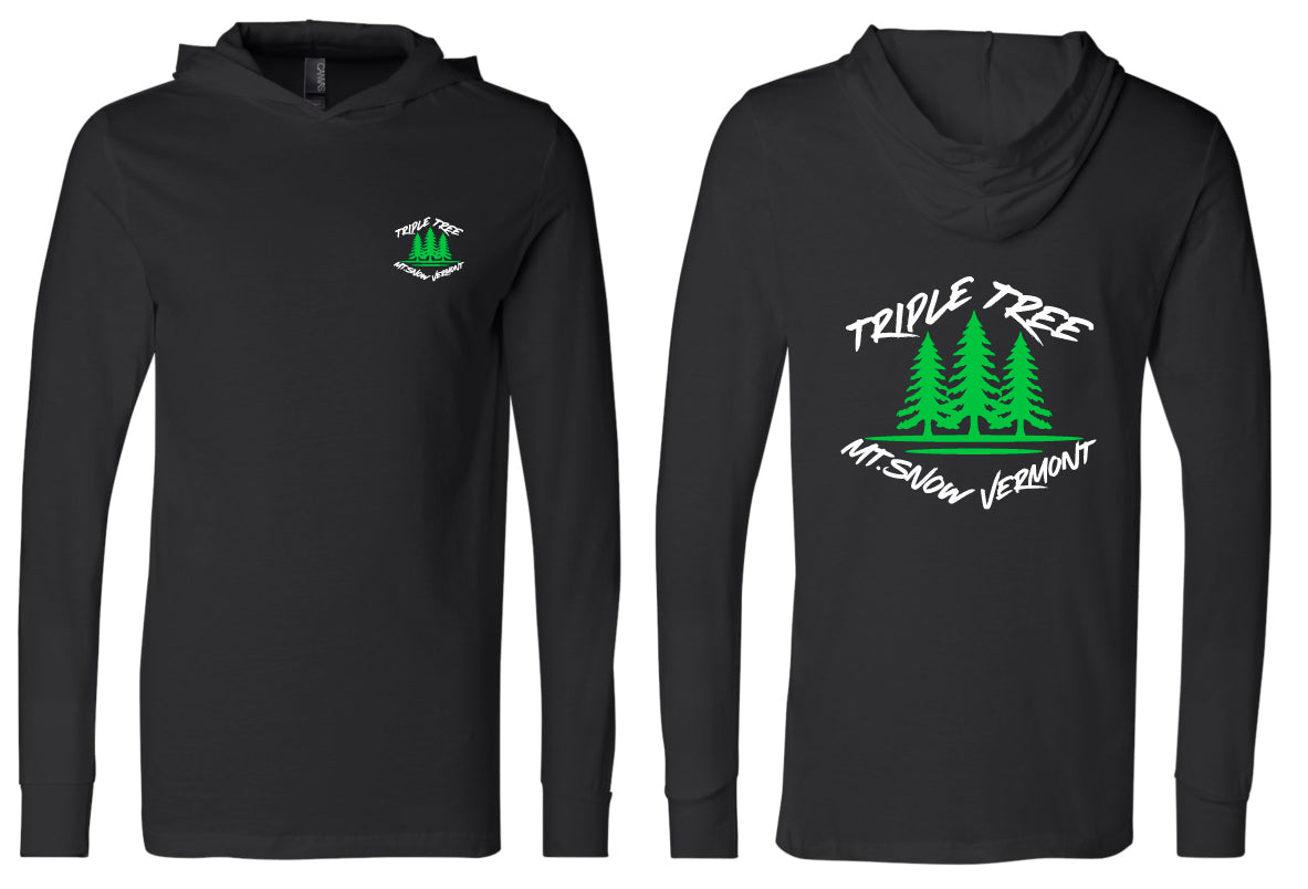 Triple Tree Thin Long Sleeve Hood