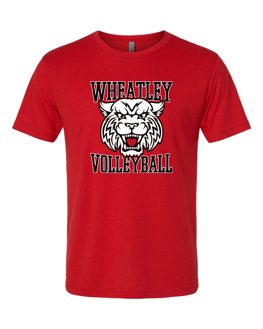 Wheatley Volleyball 6010 Triblend T-Shirt - Red