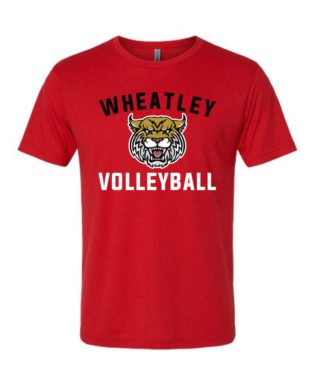 Wheatley Volleyball Full Front Short Sleeve Tee 6010