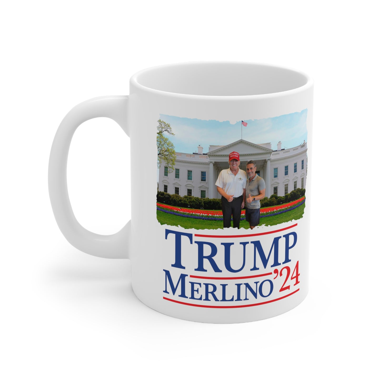 The Skinny Trump Merlino '24 Ceramic Mug 11oz