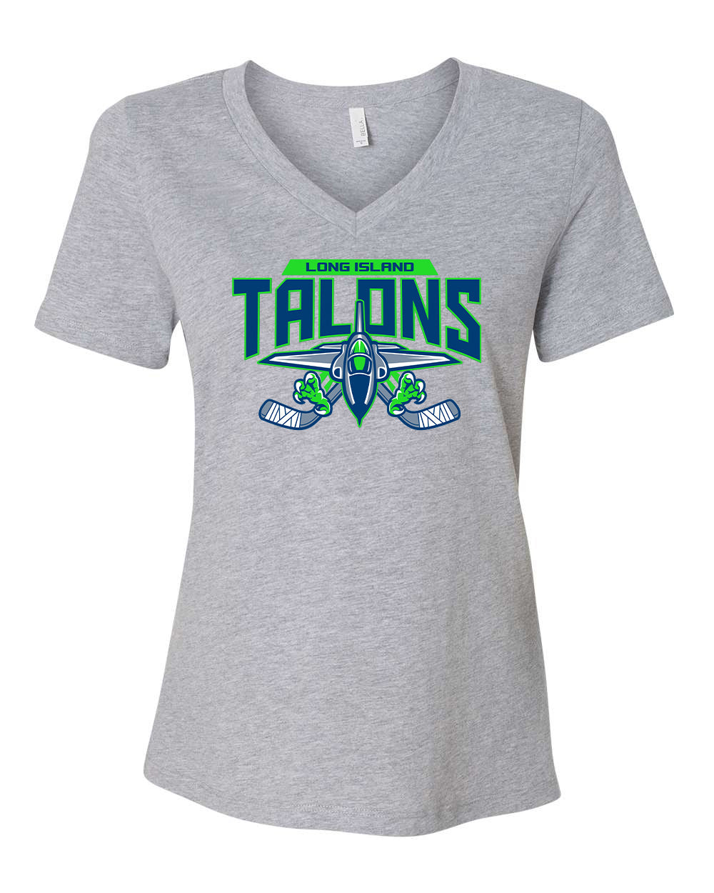 Long Island Talons Adult Ladies V-Neck 6405