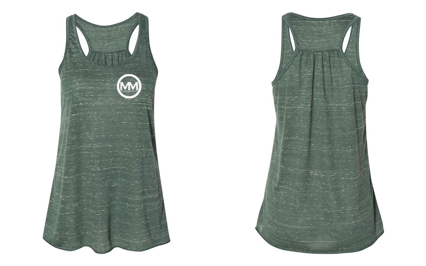 The Merkaba Method Forest Marble Women's Flowy Racerback Tank 8800