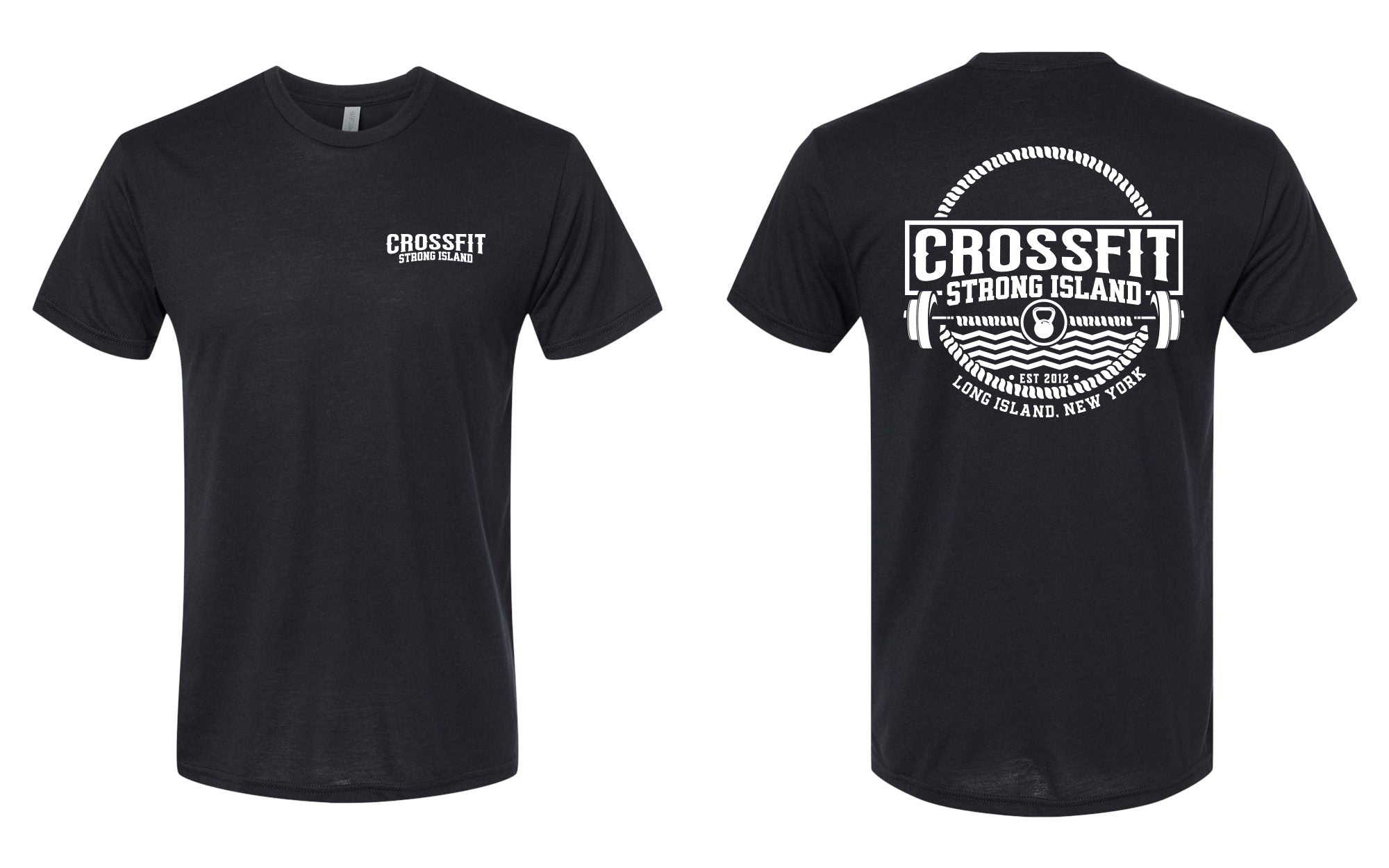 CrossFit Strong Island Nautical Design T-Shirt 6010
