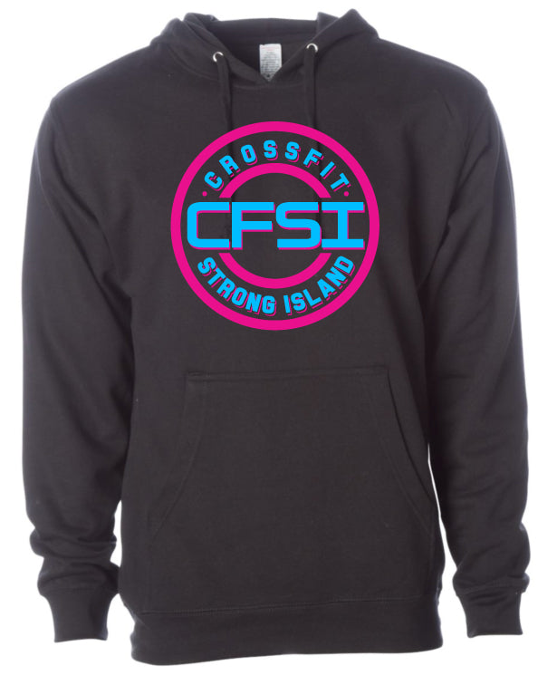 CrossFit Strong Island Miami Midweight Hooded Sweatshirt SS4500