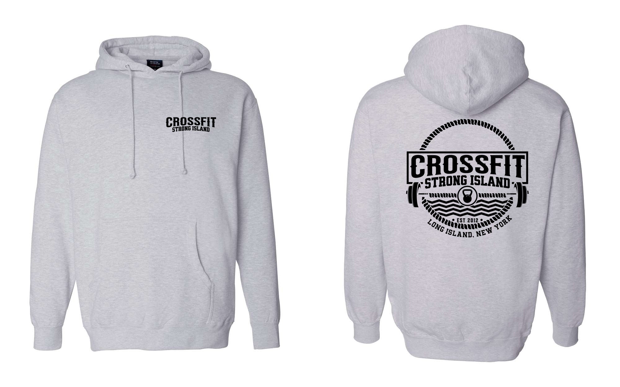 CrossFit Strong Island Nautical Design Unisex Midweight Hood SS4500